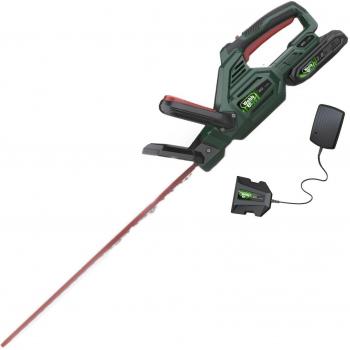 Webb WEV20HT 20V cordless hedge trimmer with 500mm blade and 2ah Li-ion charger