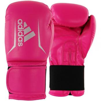Adidas Speed 50 Unisex Bokshandschoenen Roze/Zilver 12 oz