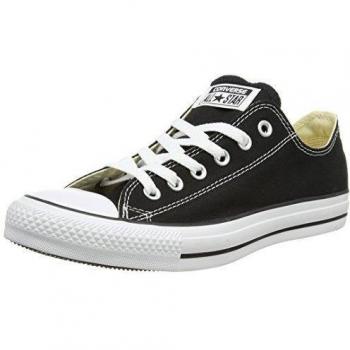 Converse Chuck Taylor All Star M9166C Zapatos de lona, Unisex, Negro/Blanco