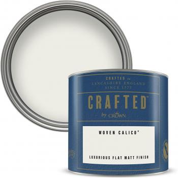 Crown Luxurious Flat Matt Paint - Woven Calico - 125ml