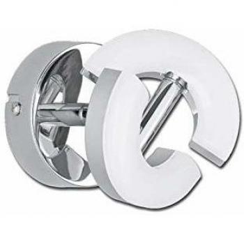 Fischer & Honsel Deckenleuchte Donut LED 5,5 Watt Metall Chromfarben 1-flammig 30511