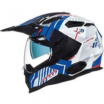 Nexx X.Wed 2 Wild Country casque Blanc Bleu taille : 2XL
