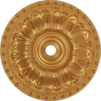 Decogold 40x40 cm Round Single Palace Ceiling Belly Gold