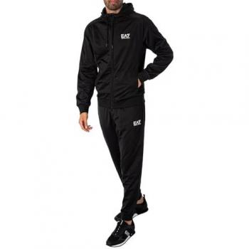 Chándal EA7 Logo Pequeño Negro Puro - Talla L