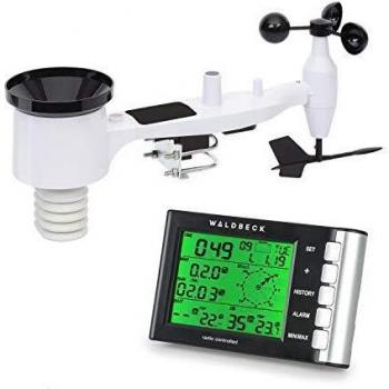 Kopernikus Outdoor Wetterstation Waldbeck – Solar‑LCD