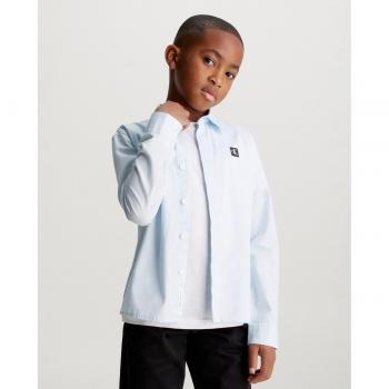 Camisa azul para niño Calvin Klein