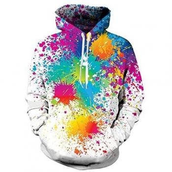 Hoodie Pull‑Over Uomo Vello con Tasche