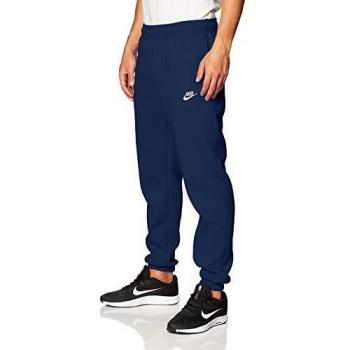 Nike Midnight Navy Fleece Tracksuit Pants - Blue - Size: XL