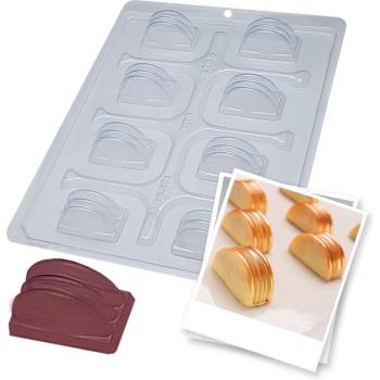 BWB 9285 3-teilige Macaron Silikonform