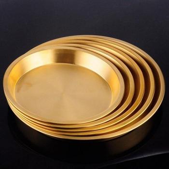 Thickened Copper Serving Tray