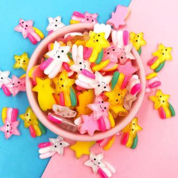 Kawaii Meteor Star Flatback Gems