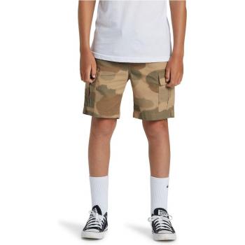Bermuda Cargo de Niños Quiksilver Taxer Camo Talla 10 Años