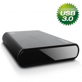 Fantec DB-ALU3 External Hard Drive Enclosure for SATA I/II/III 8.89 cm