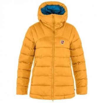 Fjällräven Kvinnors Expedition Mid Vinterjacka Mustard Gul-Un Blå