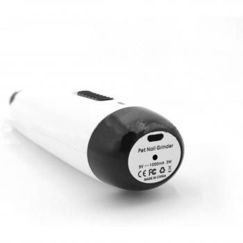 Rechargeable Electric Pet Nail File for Small and Medium Dogs and Cats