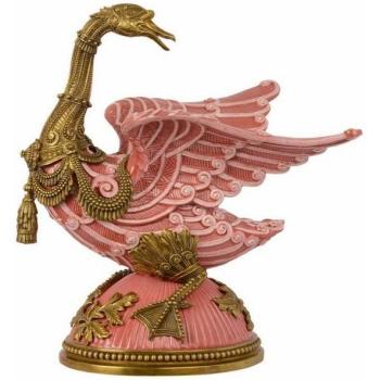 Elegante Gans Figur im Rokoko Stil