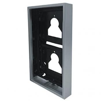 Caja de superficie de 2 módulos comelit para placa de calle ultra