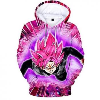 Sudadera con Capucha de Arte 3D Dragon Ball para Niños