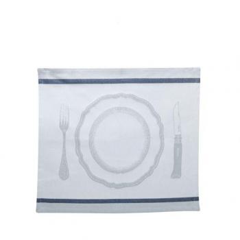 Opinel Tischset 002058 – Grau, 40 × 50 cm, Unisex Platzmuster