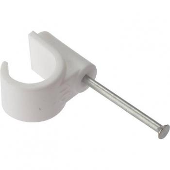 Forgefix Pipe Clip with Masonry Nail 16mm Box 100 FORPCMN16