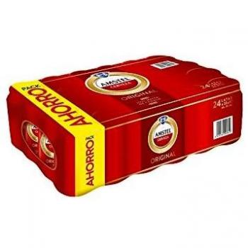 Cerveza Amstel, Pack de 16 Latas 33cl