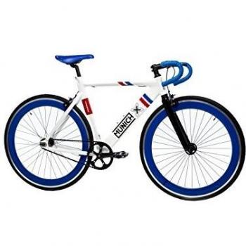 Vélo de Ville Moma Bikes Fixie MUNICH SPORT RETRO en Aluminium Taille M