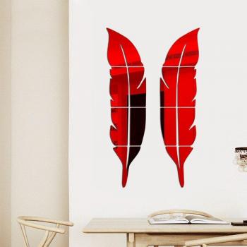 25x100 cm Feder-Zauberstab-Spiegelaufkleber