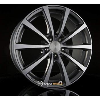 Brock B32 Himalaya grey voll poliert hgvp 8.5x20 5x112 ET30