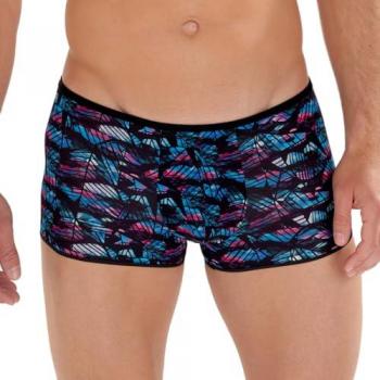 HOM Trunks mit elastischem Label-Bund – M – Schwarz – Herren