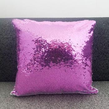 Almohada con lentejuelas reversibles 40x40