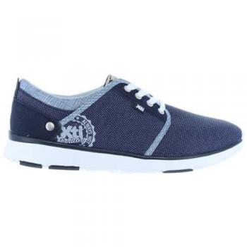 Sneaker Uomo XTI 46477 Nylon Navy EU 45