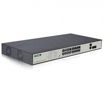 DIGITUS 19 Zoll 16-Port Switch mit IEEE802.3af/at