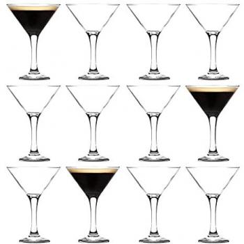 175ml Clear Espresso Martini Glasses by Misket - 12 Pack