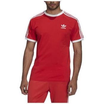 Felpa Uomo Adidas Adicolor Classic Rosso 3 Strisce XL