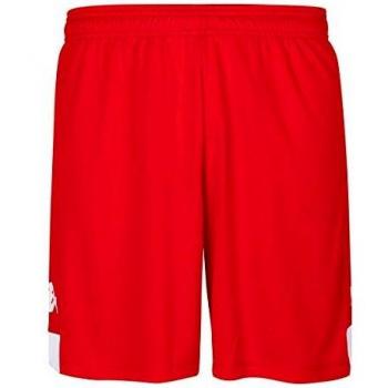 Kappa Short d'Équipement Garçon 12 ans Noir/Blanc