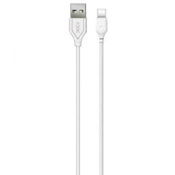 Câble USB Type C XO Blanc Charge Rapide 2,1A