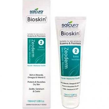 Salcura Natural Skin Therapy Bioskin Zeoderm Extra - Face & Body, 150 ml