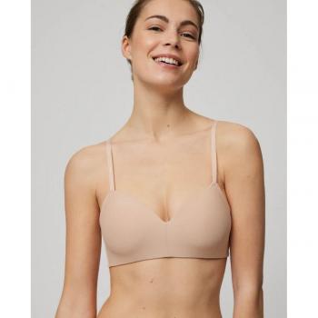 Ysabel Mora - Sujetador sin aro push-up ligero color nude