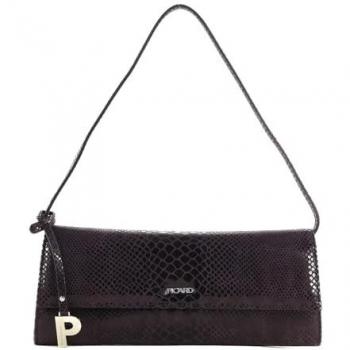 Picard Auguri 26 cm Leather Shoulder Bag in Purple