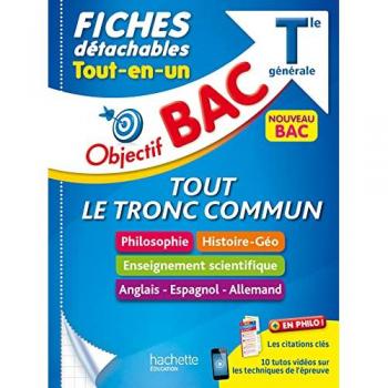 Arnaud Léonard Objectif Bac Fiches Détachables Enseignements Communs Terminale
