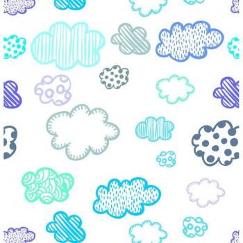Papel Pintado Nubes para Niños