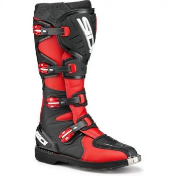 Stivali Moto Cross Sidi Agueda Rosso-Nero