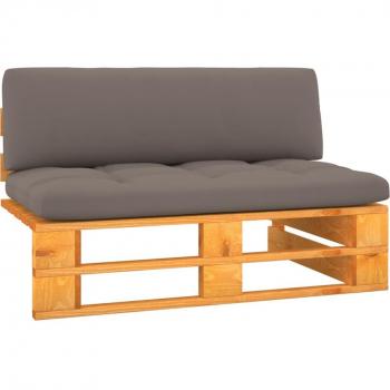 Prolenta Premium Canapé Jardin – Palette Marron Miel, Bois Pin