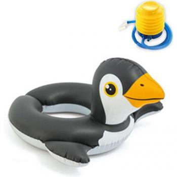 Anillos de natación inflables para bebés - pato - 2 uds