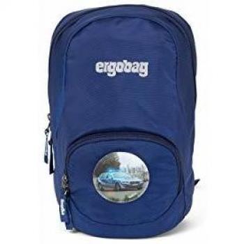 Ergobag Ease Small - Freizeitrucksack, Kindergartenrucksack, 10 Liter, 370 g - Blaulicht - Blau