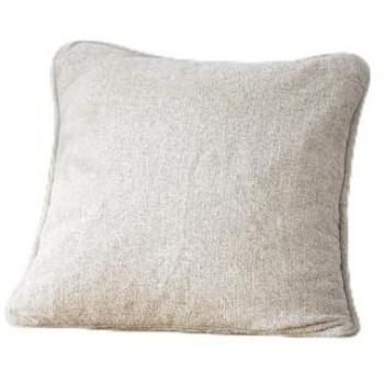 Wilson Plain Chenille Blanket – Natural Throw