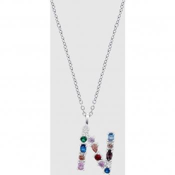 LOTUS - Collar Lotus Silver LP3635-1/N Rainbow de plata