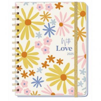 Heye Love Spiral-Kalenderbuch A5 2025