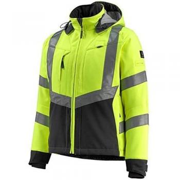Mascot Blackpool Hi-Vis Softshell Jacket Yellow/Dark Anthracite Size M