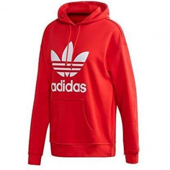 Adidas TRF Damen Hooded Sweatshirt Lush Red & White – 44 – FM3298